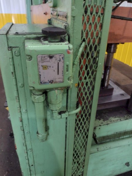 125 TON RODGERS MODEL MD125-2629A-WE 4-POST HYDRAULIC PRESS 18" STROKE: STOCK #11411