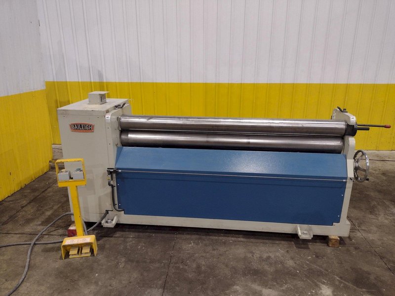 8&#039; X 9 GAUGE BAILEIGH PR-609 HYDRAULIC PLATE BENDING ROLL: YOBRO #24450