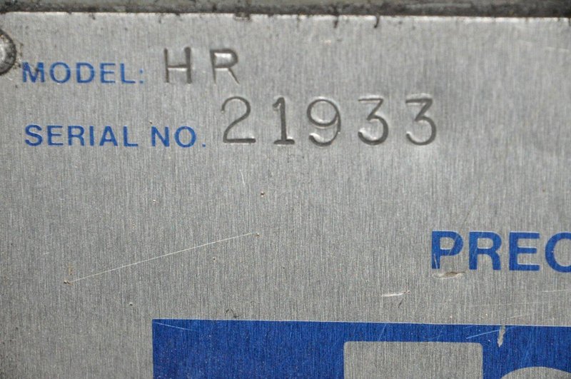 6&quot; X 18&quot; REID ROLLERWAY  HAND FEED SURFACE GRINDER: STOCK #73743