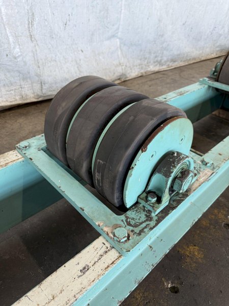 10 TON/20,000 LBS ARONSON POWERED TANK TURNING ROLLS. STOCK # 0341225.