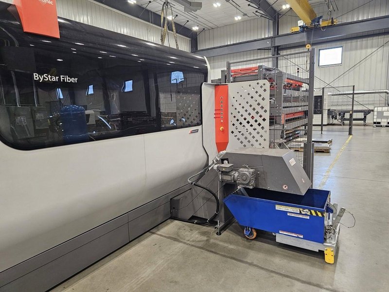 15,000 Watt 4020 Bystar Bystronic Fiber Laser, 2021 –  W/ByTrans Extended Automation, Very Clean, Low Hours