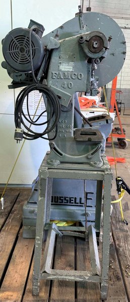 5 Ton Famco O.B.I. Press, Mechanical, 1 Phase