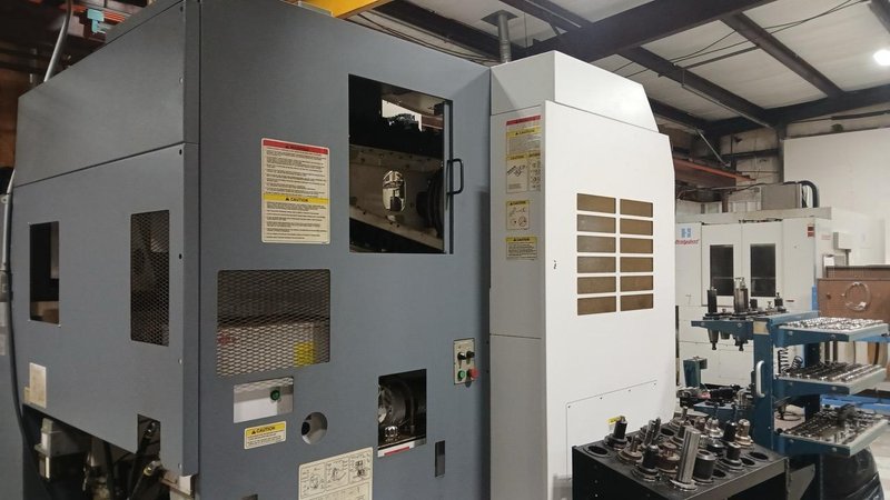Okuma, MC-V4020, VMC, 2007 – 15,000 RPM Spindle, TSC, 3513 Cutting Hours, Tooling