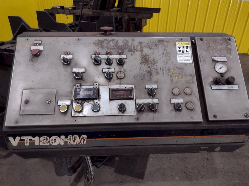 18" X 24" HEM MODEL #VT120HM POWER MITER/TILT VERTICAL BAND SAW: STOCK #19132
