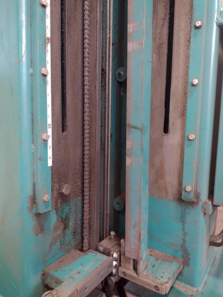 72" X 18 GA IOWA PRECISION MODEL WHISPER-LOC HYDRAULIC PITTSBURG SEAM CLOSURE MACHINE: STOCK #17509