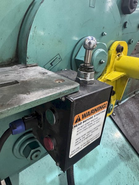 120 TON PIRANHA P120 HYDRAULIC IRONWORKER: STOCK #80681