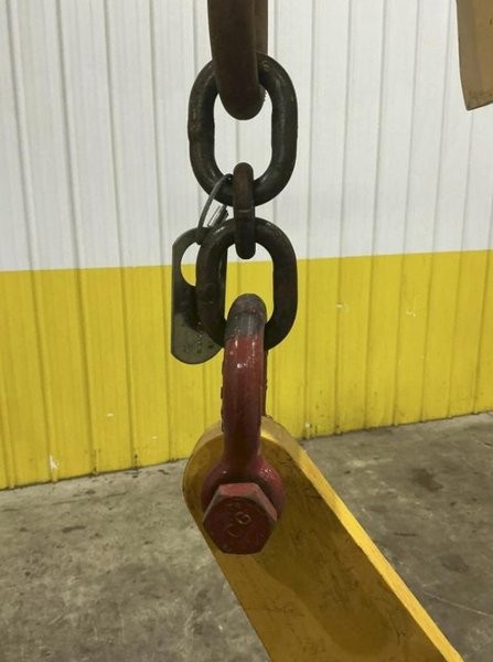 10 TON #NACL-10-48 HARRINGTON KITO NARROW ARM COIL LIFT PICKER. STOCK # 0435326