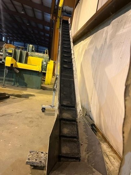 6&quot; X 142&quot; POWERED INCLINE CONVEYOR STOCK# 3279