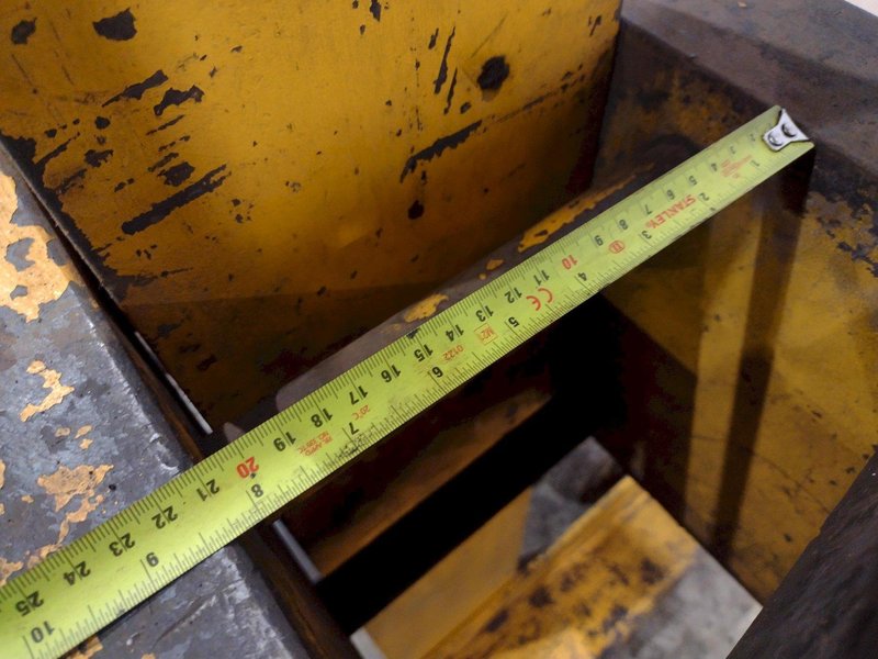 50 TON ENERPAC HYDRAULIC H-FRAME PRESS: STOCK #22364