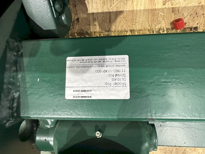 10,000 LB SOUTHWORTH MODEL #DL10-60 HYDRAULIC LIFT TABLE: STOCK #77837