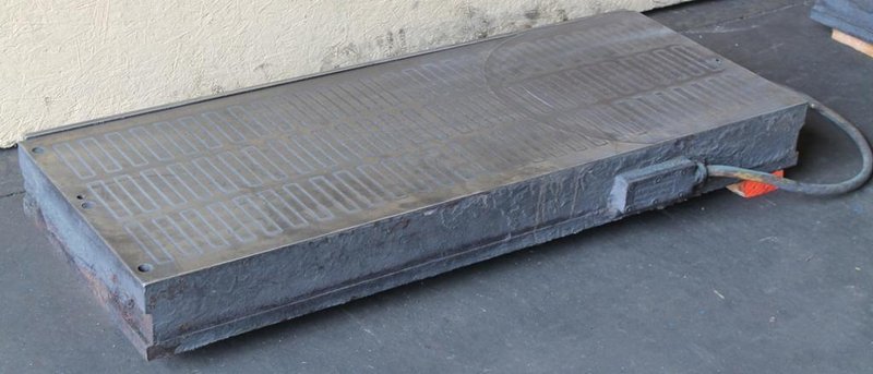 18&#039; X 48&#039; X 4-3/4&#039; ELECTRO MAGNETIC CHUCK:  STOCK #62265