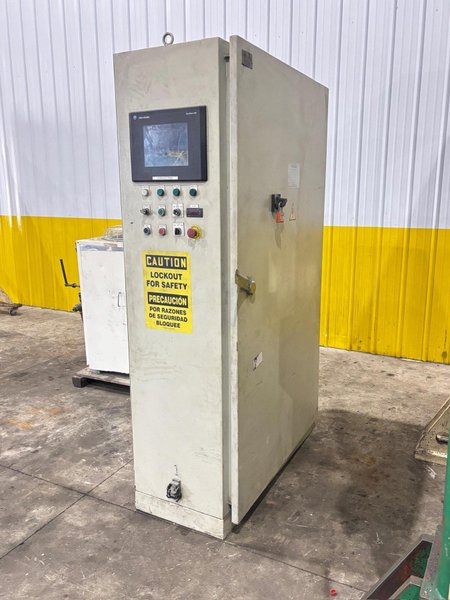 660 TON SUTHERLAND MODEL #HD1 HYDRAULIC 4 POST GUIDED RAM PRESS 15&quot; STROKE: YOBRO #24088