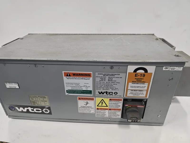 WTC MEDWELD 6005 PART# 964-1900 WELDER CONTROL REV E