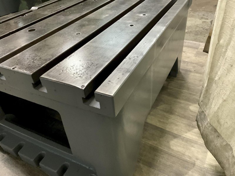 40" X 30" X 20" CAST IRON BOX DRILL TABLE: STOCK #80543