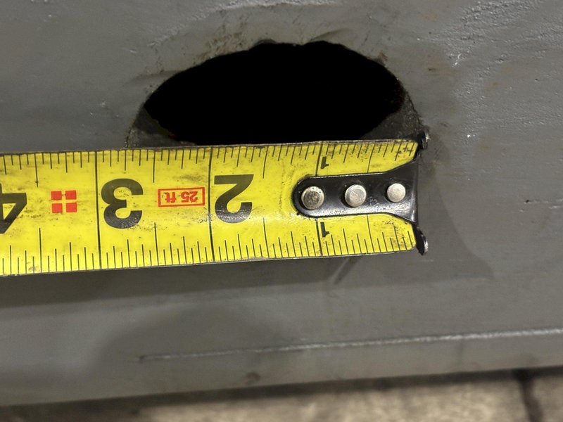 78&quot; X 216.5&quot; &#039; BAY CAST T-SLOTTED CAST LAYOUT FLOOR PLATE: STOCK  #22064