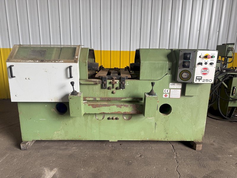 2001 BERCO PT250 TRACK PRESS WITH WTC TRACKMASTER IMPACT WRENCH &amp; CONVEYOR: YOBRO #24374