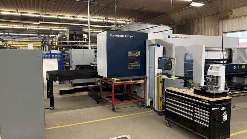 18 Ton Trumpf TruPunch 1000 – 2024, Low Hours, Extremely Clean- 5’x 10′