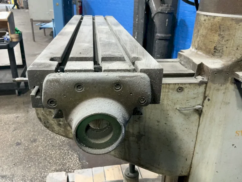 BRIDGEPORT 9”X42” TABLE VERTICAL MILL  -  74754