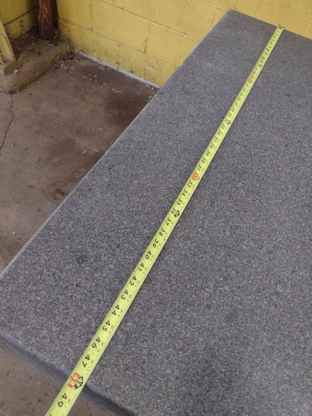 8&#039; X 4&#039; X 10&quot; CHALLENGE PRECISION LAYOUT INSPECTION GRANITE TABLE: STOCK #23800