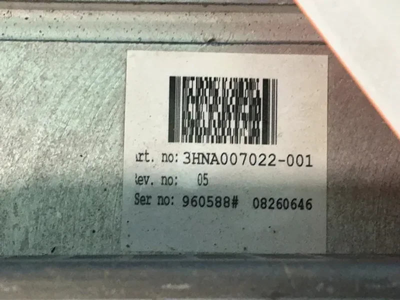 ABB Robotic Valve Controller - 3hna007022-001