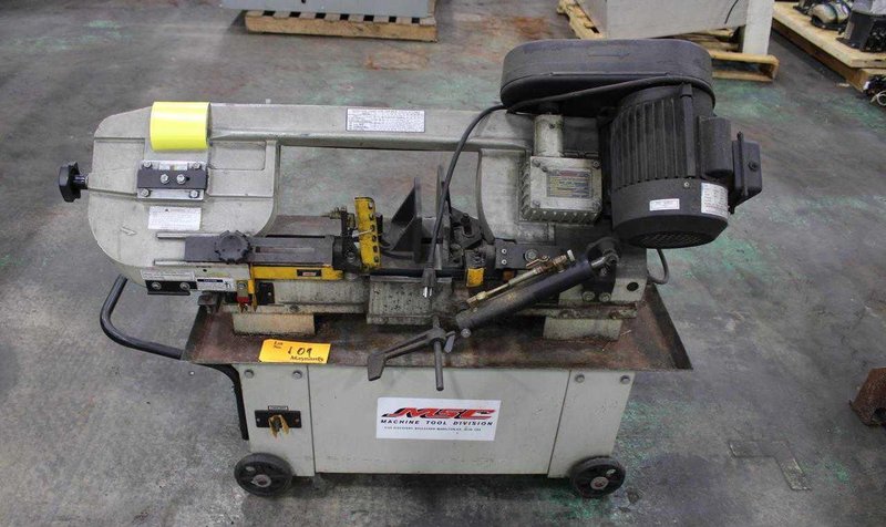 7" X 12" MSC HORIZONTAL/VERITCAL BANDSAW: STOCK #78655