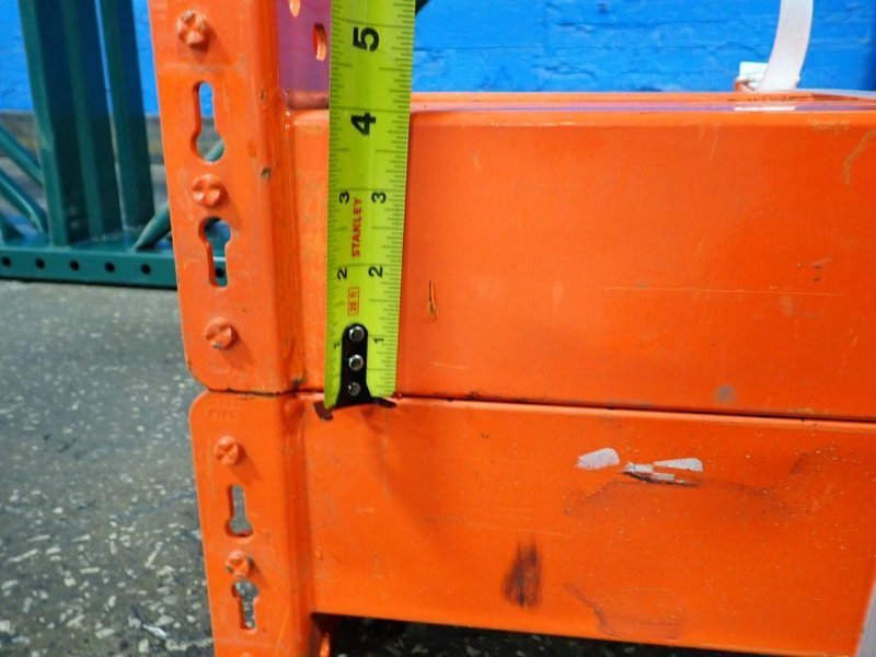 42" X 252" PALLET RACKING LOT  -  TEAR DROP