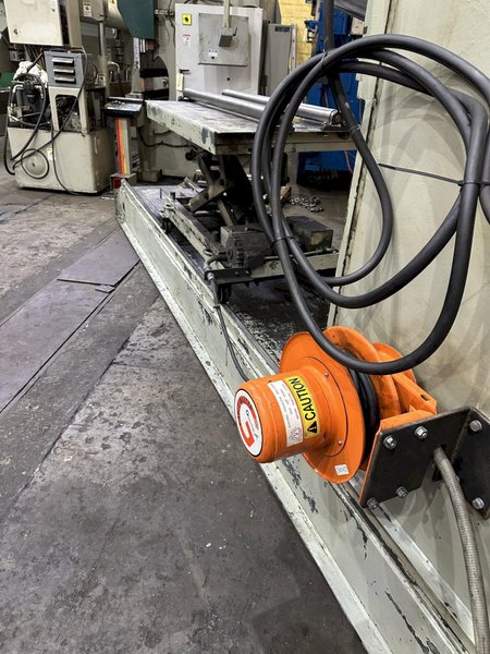 60&quot; PANDJIRIS PLANISHER MODEL #25TX7-1-2X60 FOOT CONTROLS: STOCK #77845