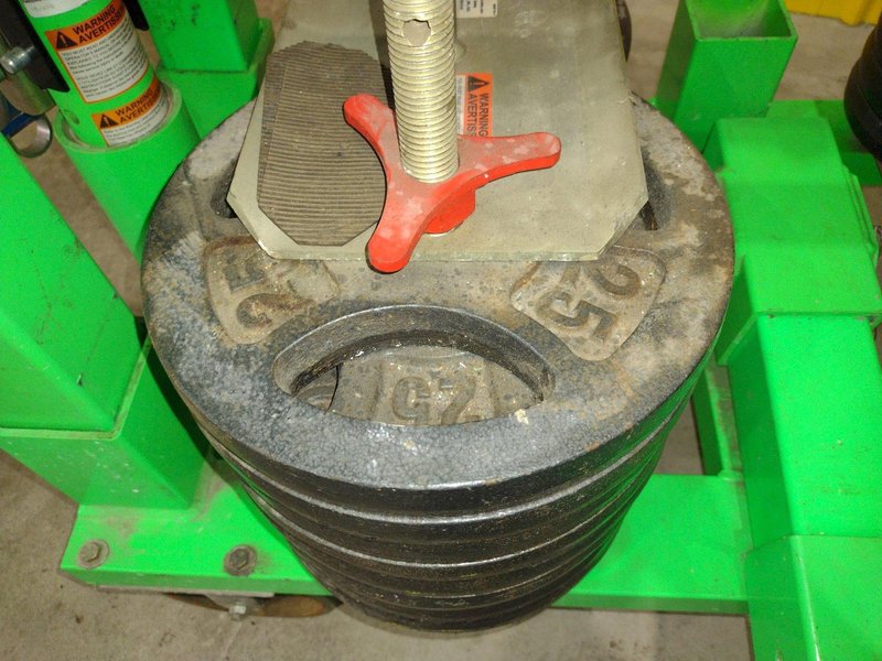 DBI SALA MODEL #8520867 Advanced Green Counterweight Cart CONFINED SPACE RESCUE: STOCK #20151