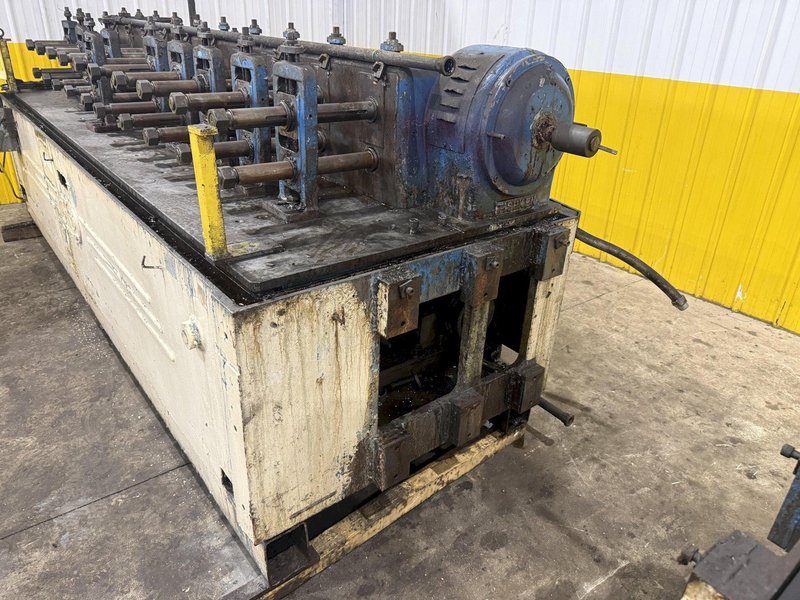 20 STAND X 2" TISHKEN ROLLFORMER, 8" ROLL SPACE: YOBRO #25359
