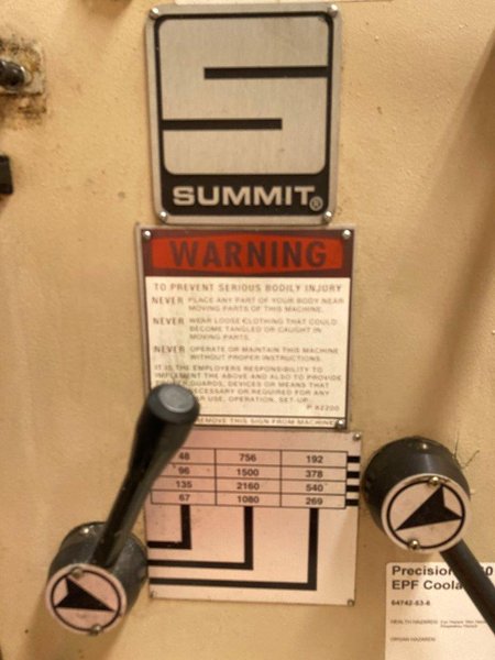 Used, Summit Universal Milling Machine