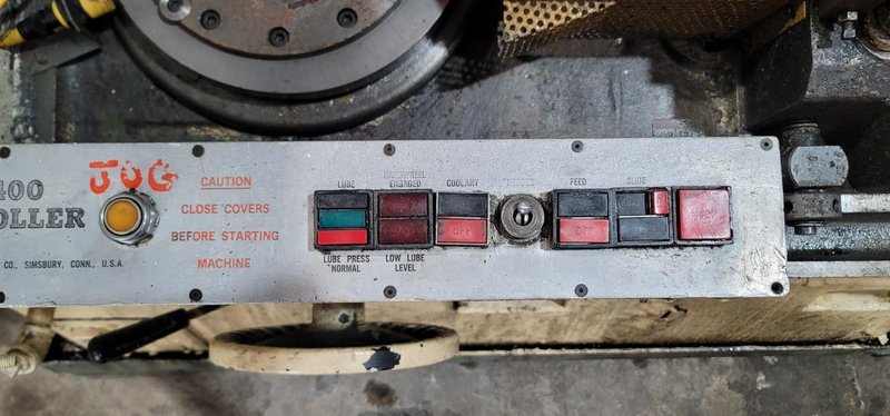 3/8″ X 3″ Hartford 10-400 Thread Roller w/LorBern Starting System