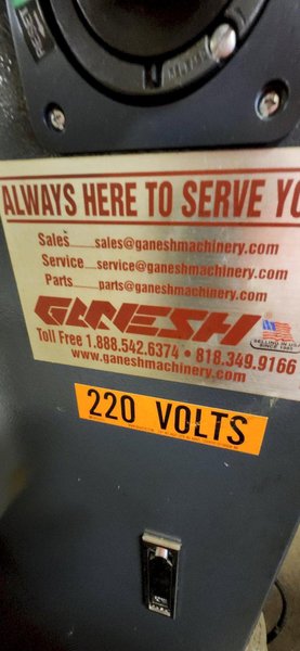 Ganesh Cyclone 32-GT CNC Gang Tool Lathe, 6000 RPM with Turret Option,  7.5 HP, New 2013