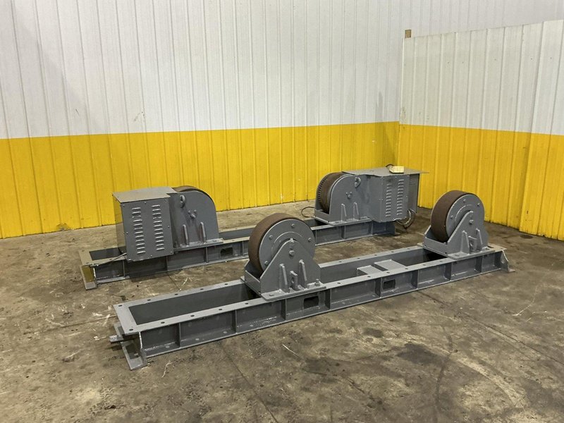 30 TON ROMAR MODEL #PR 30/45 DM POWER &amp; IDLER SET TANK TURNING ROLLS: YOBRO #25218