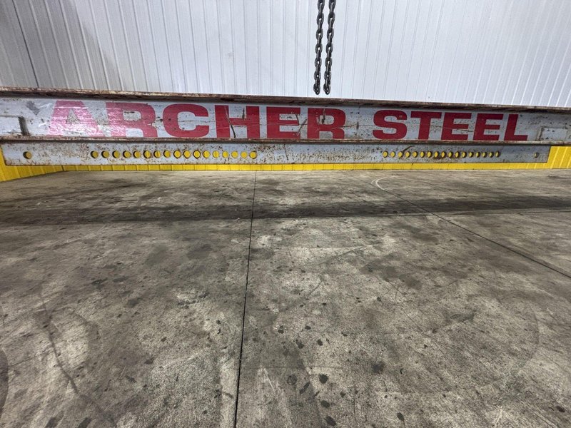 25 TON X 22’ LONG ARCHER STEEL SPREADER BAR / LIFTING BEAM: STOCK #22977