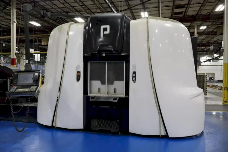 Used 2016 Porta Solutions Portacenter Cube 250 3-Spindle CNC Horizontal Machining Center For Sale