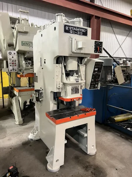 STAMTEC 38 TON GAP FRAME PRESS, STOCK# 14216T