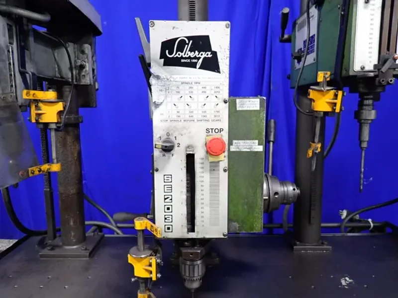 22" DRILL PRESS STATION