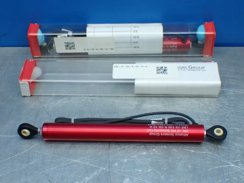 ALLIANCE SENSORS GROUP 2 LINEAR VARIABLE INDUCTIVE TRANSDUCER POSITION SENSORS  -  LRE-19-100-R-00-10-A