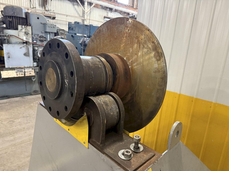 120&quot; SWING X 208&quot; LONG HEADSTOCK &amp; TAILSTOCK POWERED WELDING POSITIONER / PIPE ROLLER: YOBRO #23957