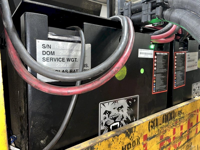 60,000 LBS RICO MODEL #HLR600 ELECTRIC FORKLIFT / DIE-CART / COIL-CARRIER. STOCK #1004225