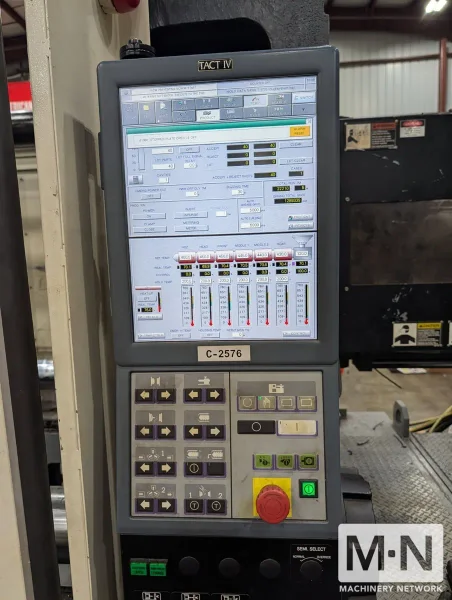 720 TON 168 OZ NISSEI MODEL FVX660III-400L HYBRID INJECTION MOLDING MACHINE MFG 2017