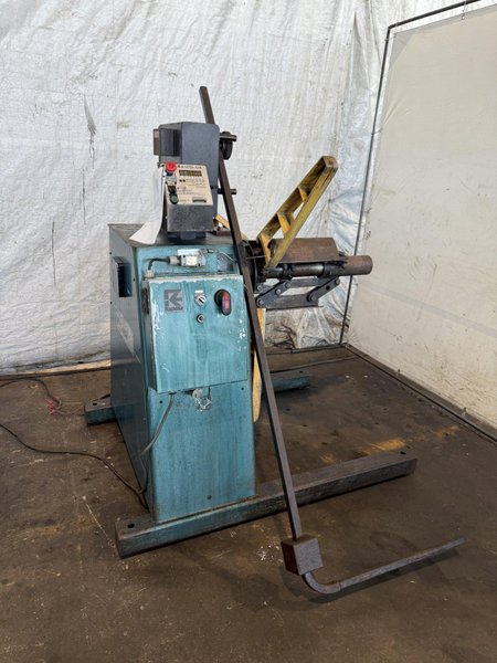 4,000 LB X 12&quot; RAPID-AIR RA4012 MOTORIZED UNCOILER. STOCK # 0884725