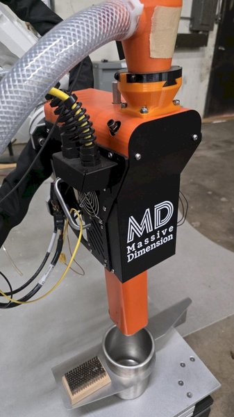 ABB IRB 4600L Robot Cell w/ MDPE‑10 Pellet Extruder, 2025 – Large Format Additive Manufacturing
