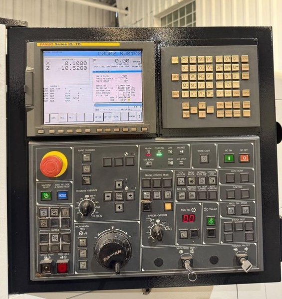 Doosan Puma 280 CNC Turning Center – 12″ Chuck Lathe