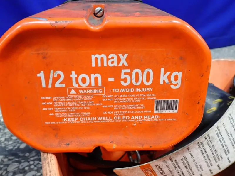 CM 1/2 TON HOIST  -  WF