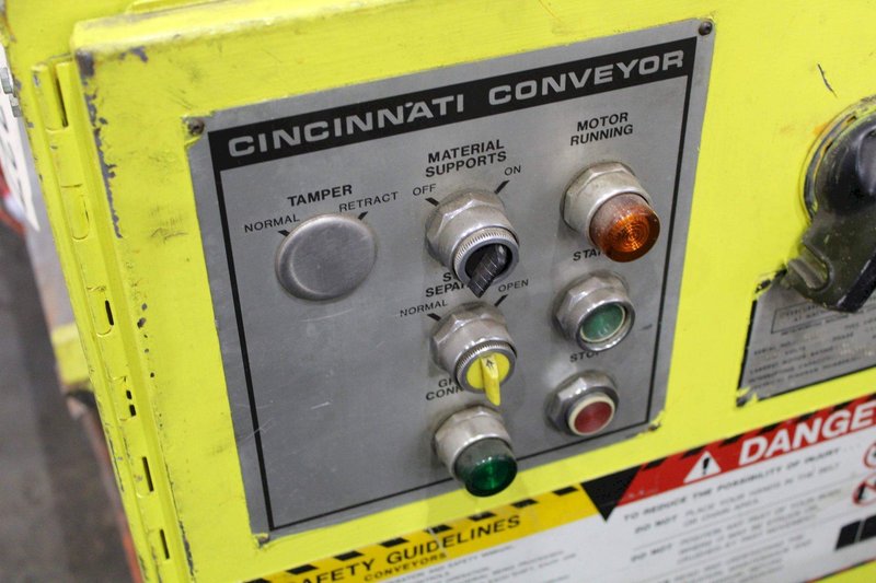 6&#039; CINCINNATI MODEL #2CV06-H SHEAR STACKER STOCK #72227