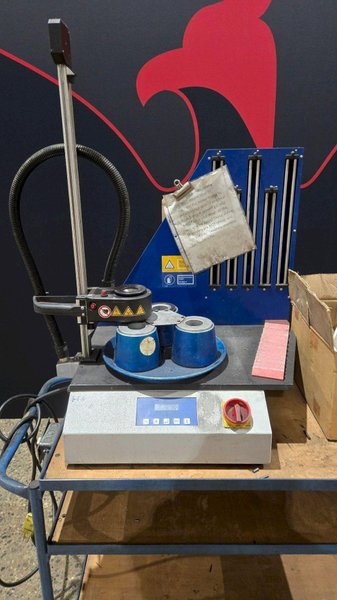 HAIMER SHRINK FIT TOOL HOLDER/PRESETTER STATION W/ CART USED