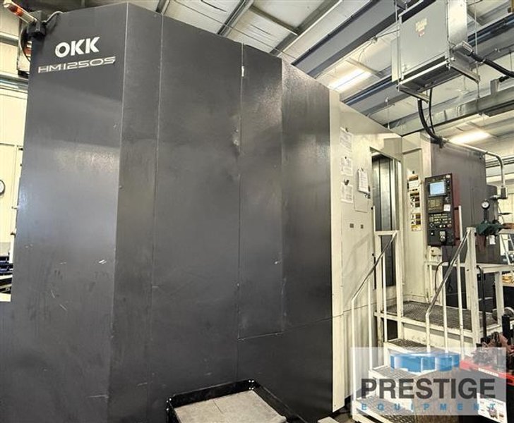 OKK HM-1250S CNC 4-Axis Horizontal Machining Center