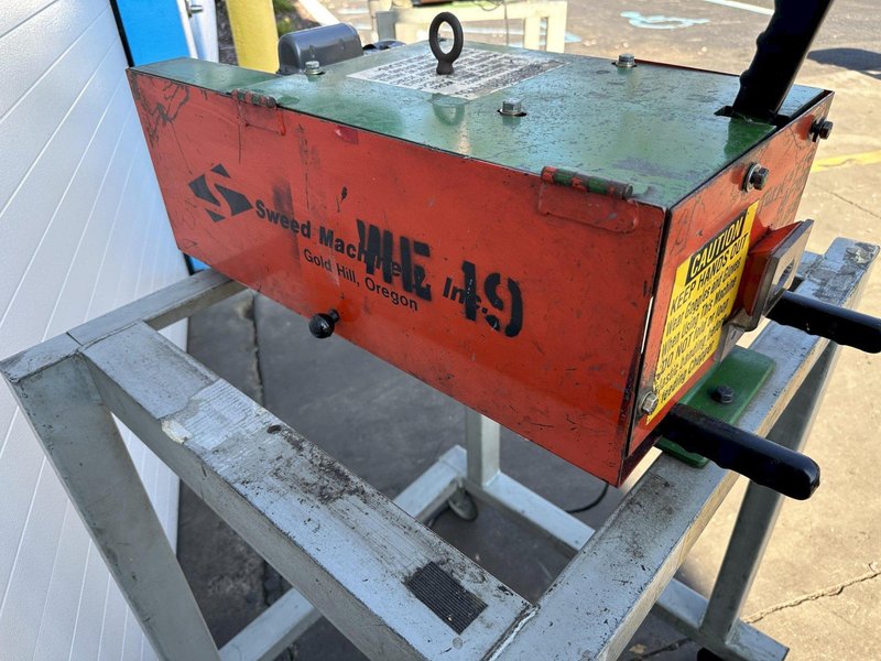 SWEED MODEL LG2-27-92 SCRAP CHOPPER: STOCK #77301