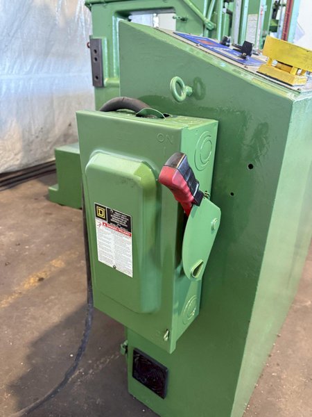 100 TON MINSTER P2-100-48 PIECE MAKER STRAIGHT SIDE HIGH SPEED PRESS. STOCK # 0883425
